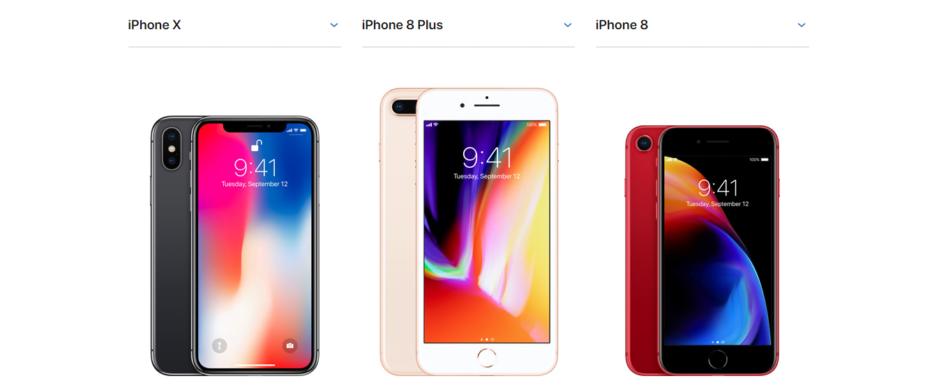 The Basic Differences Between Iphone 8, 8 Plus And Iphone X