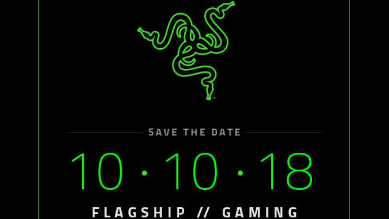 Razer Also Has A Launch Event Lined Up For October