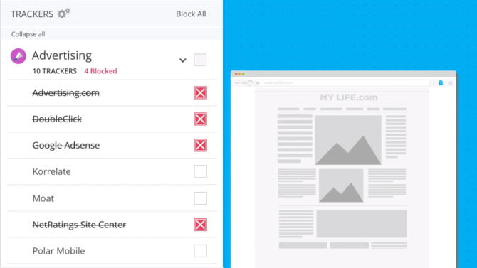 Ghostery Released A New Version Of Its Mobile Browser 1 Ghostery Spam Filter Feature