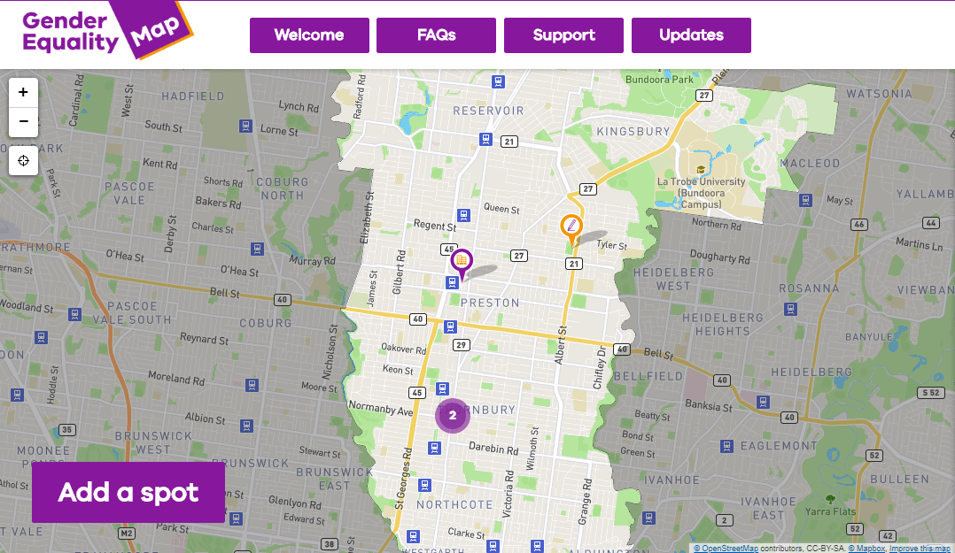 Eradicate Gender Inequality Through Crowd Mapping!