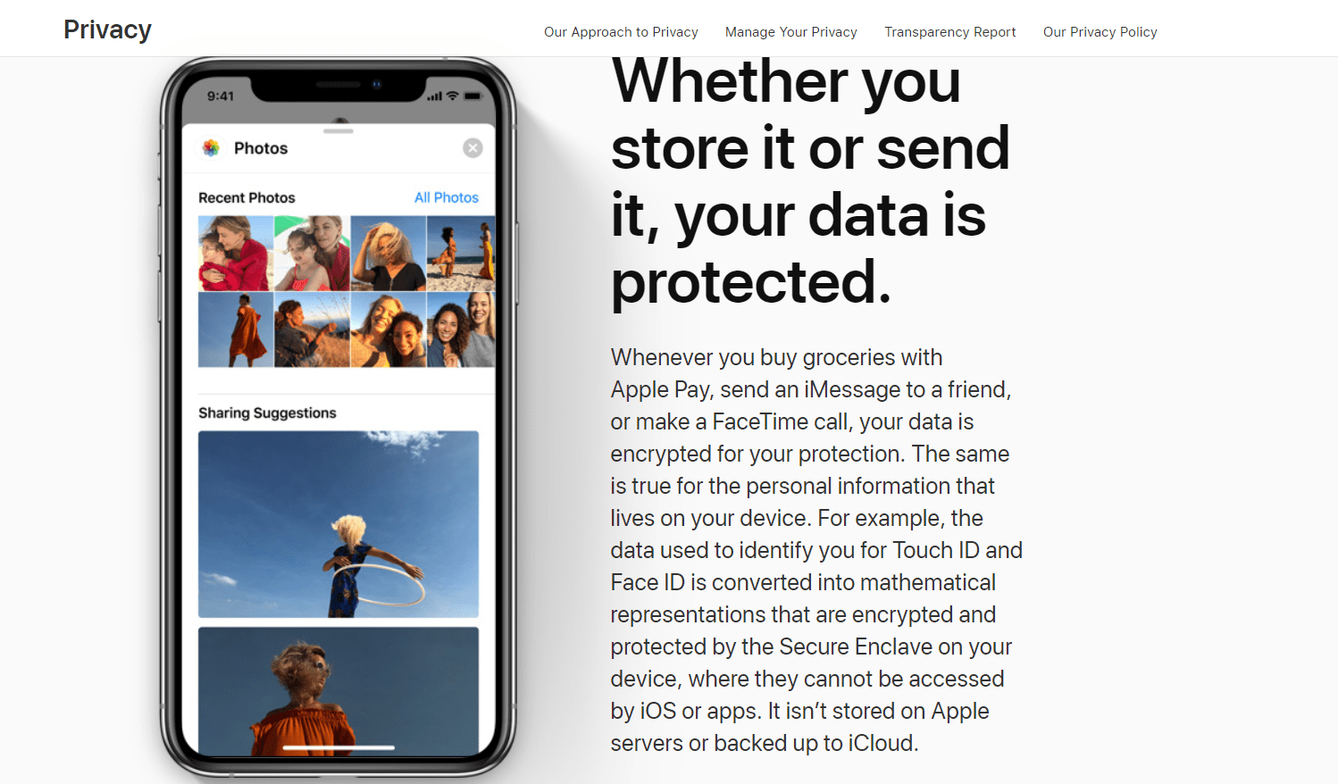apple users' privacy