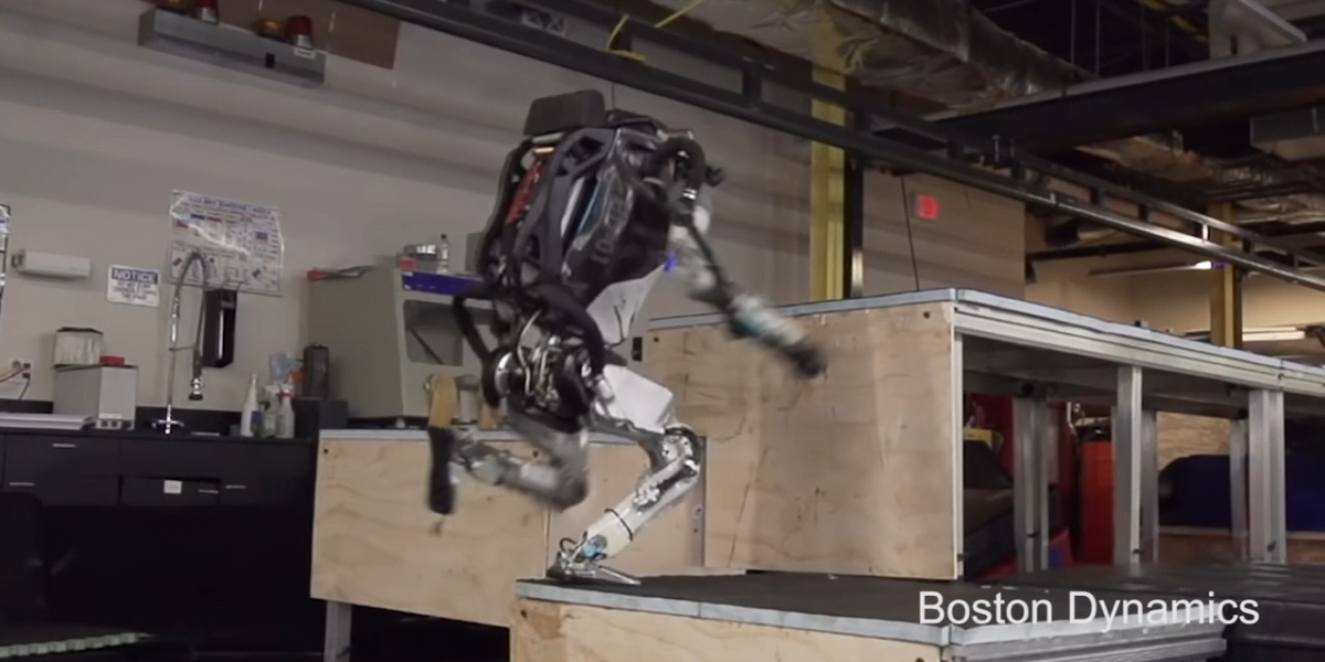 Humanoid Atlas Jumps Like It'S Nothing For A Robot
