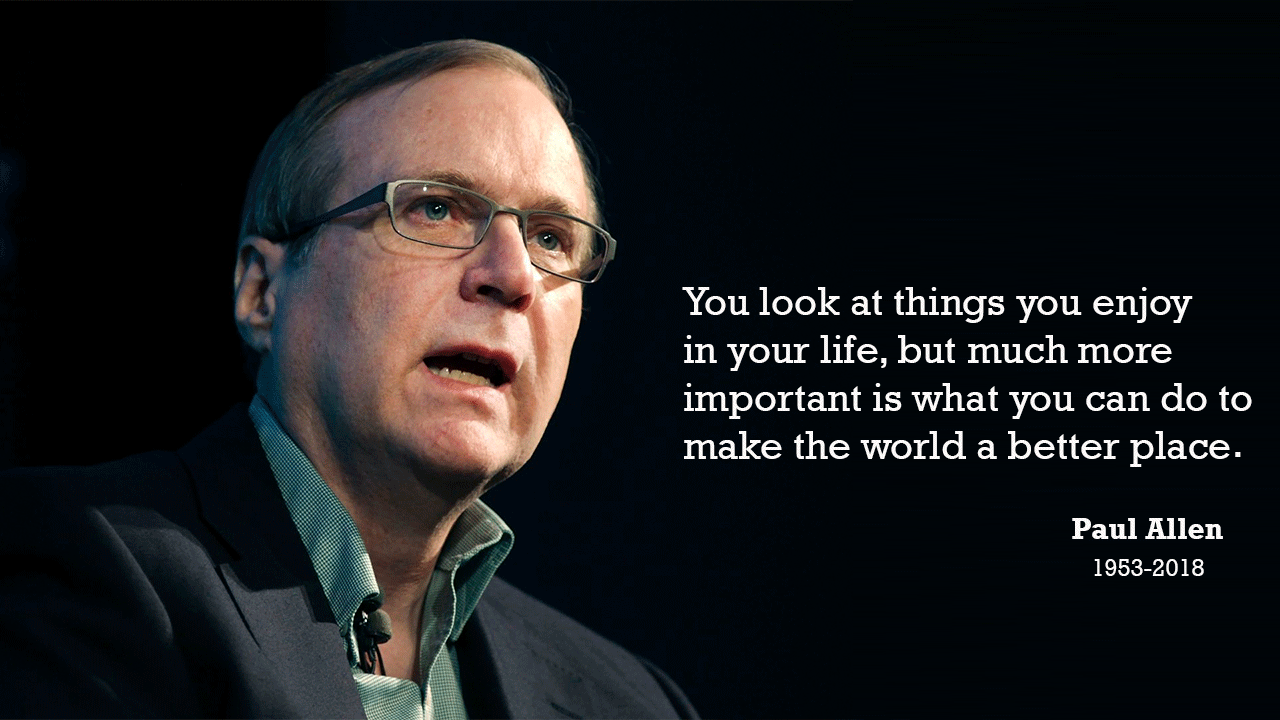 In The Loving Memory Of Paul Allen