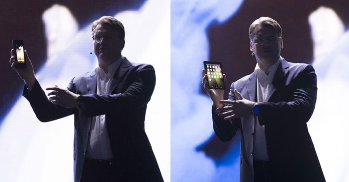 Everything Samsung Unveiled At Sdc'18 1 Foldable Phone Samsung