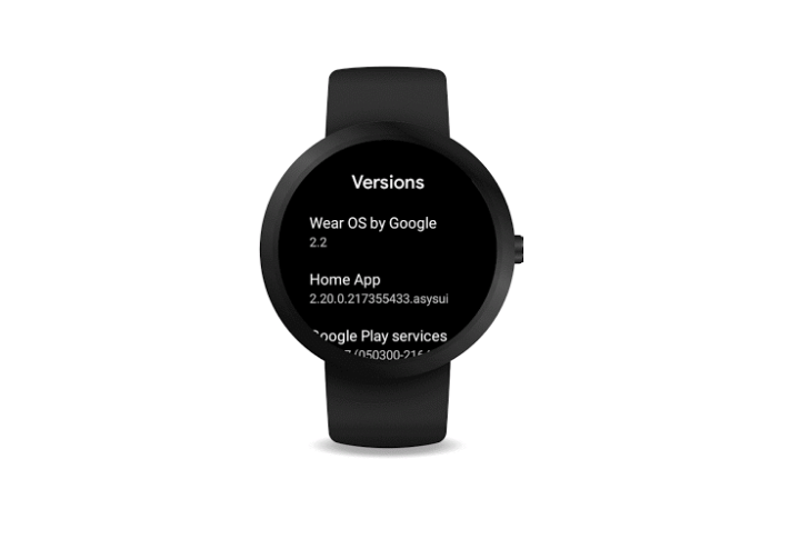 Wear OS update
