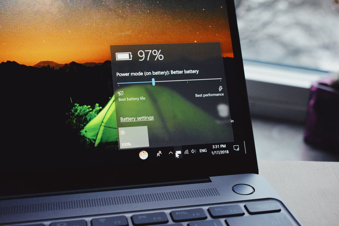 saving laptop's battery