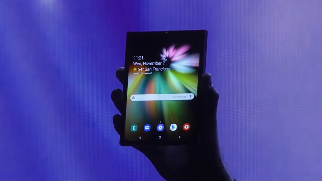 Samsung Foldable Galaxy Phone Is The Most Expensive Phone Ever! 1 Samsung Foldable Galaxy