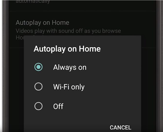 Youtube App 'Autoplay On Home' Youtube Autoplay Feature On Home