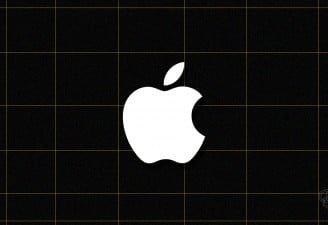 illustration contains Apple logo