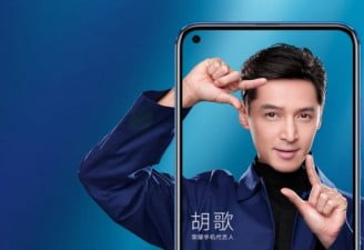 huawei honor view 20 pinch hole camera display