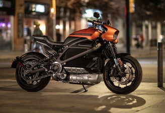 Harley Davidson Electric Bike at CES