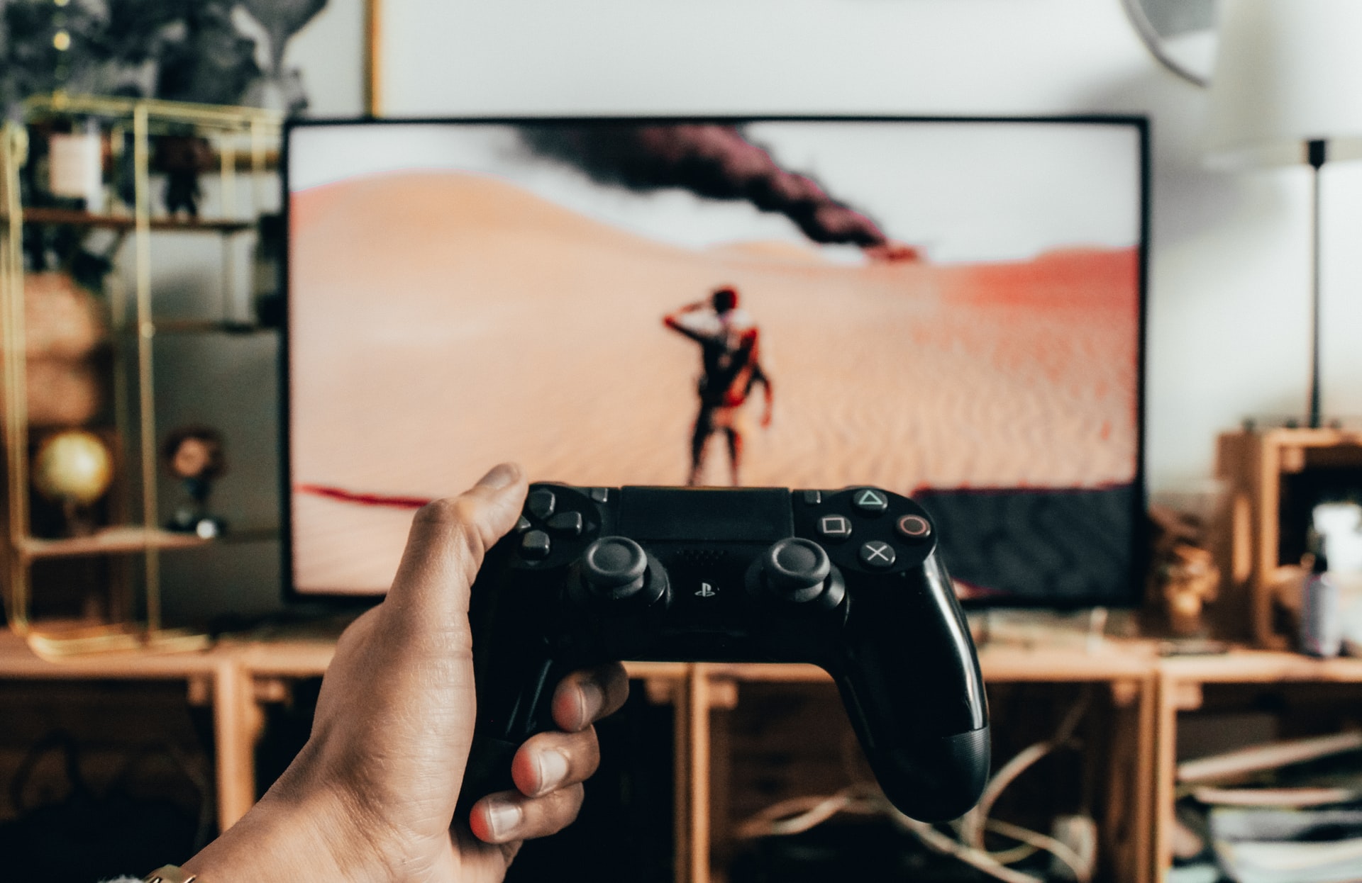 Gaming on a big screen