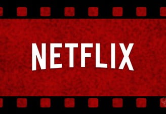 a design shows netflix logo