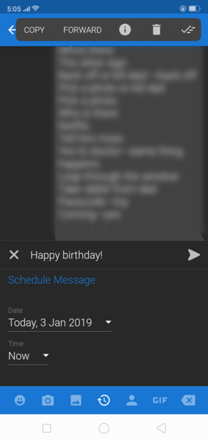How To Schedule Messages On Android And Ios 6 Set Time Step |