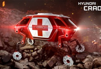 hyundai walking car at ces 2019