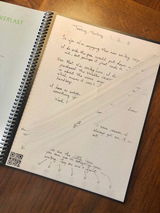 Handwriting Goes High-Tech With Rocketbook'S Everlast Reusable Notebook 2 Fullsizerender 4 |
