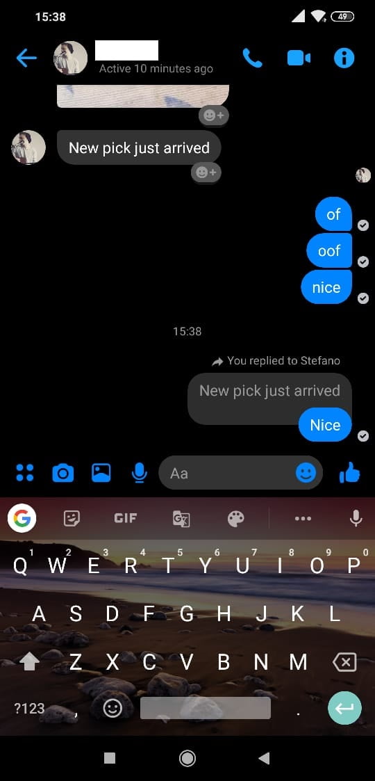Facebook Messenger Rolls Out Threaded Replies For Conversations 1 A Screenshot Of New Threaded Conversations On Messenger