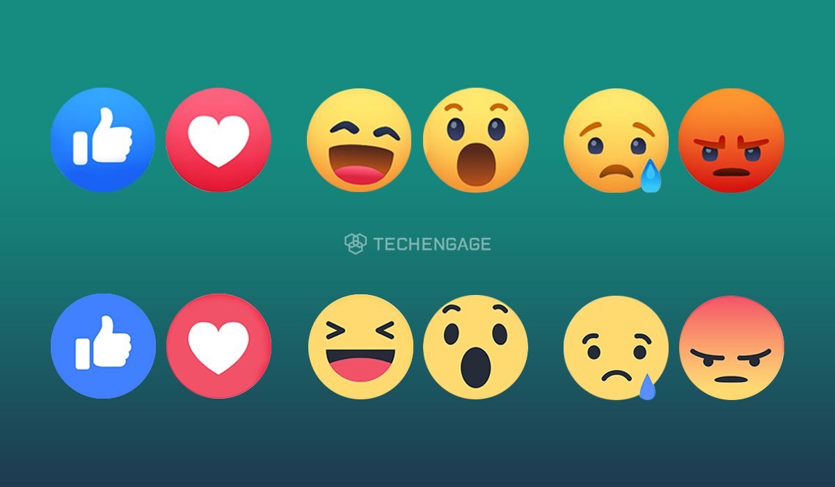 Exclusive: Facebook 3D Reactions Makes First Appearance On Ios Device 1 Old Reactions Vs New 3D Reactions |
