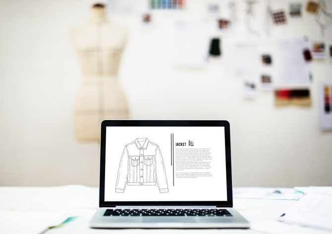 5 Ways Startups Are Changing How Businesses Will Use Artificial Intelligence 1 A Laptop Showing An Ecommerce Store With Description Of A Jacket