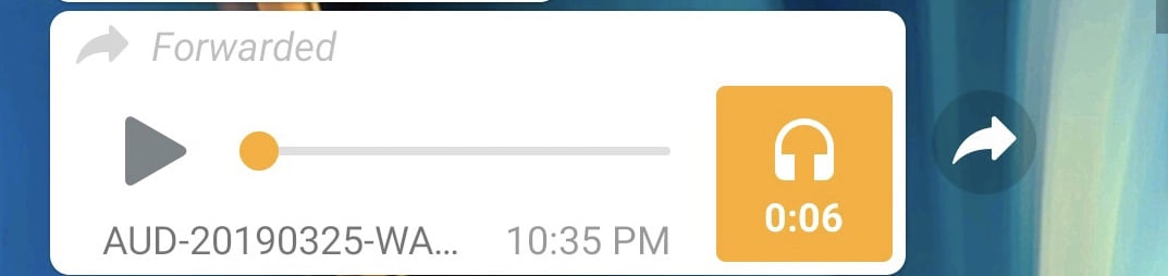 Whatsapp Dark Mode And Other Great Features Coming Soon To Android 3 A Screenshot Of Forwaded Message On Whatsapp