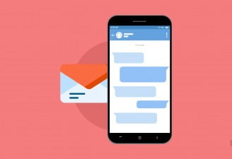 A featured image design of best messaging apps for Android smartphones