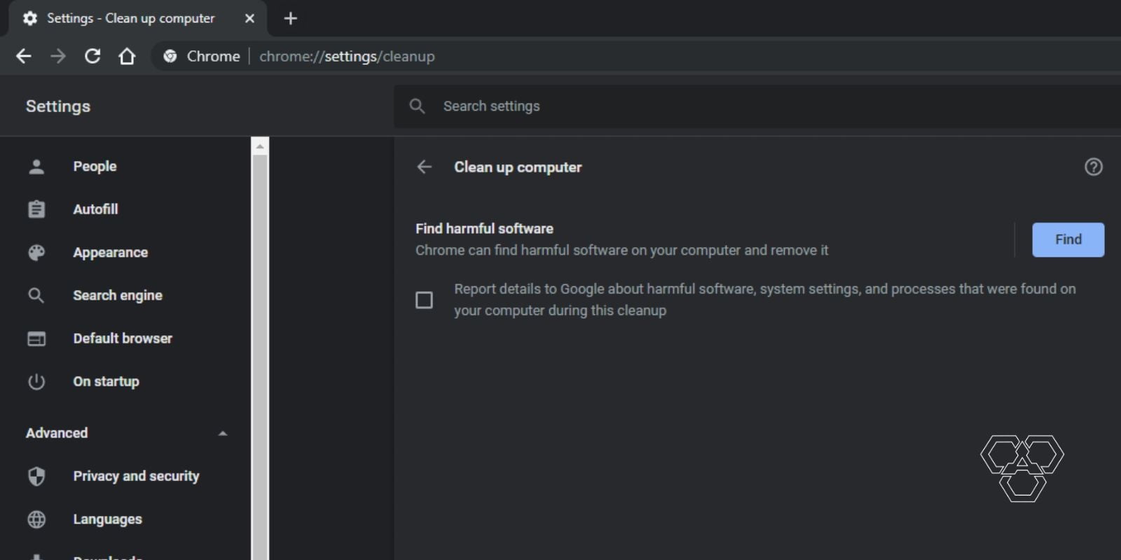 How To Find And Remove Harmful Software Using Chrome 1 Chrome Harmful Software Removal