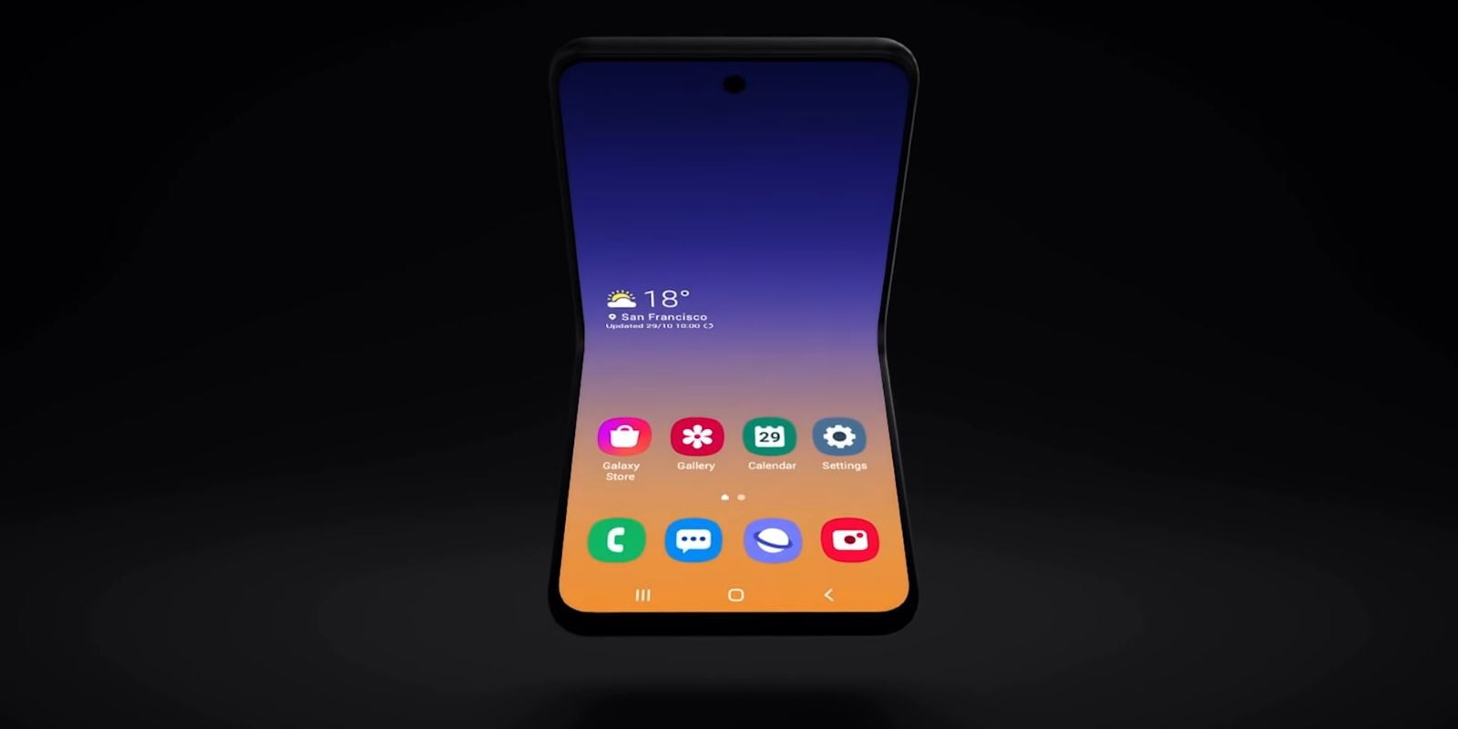 Top 10 Upcoming Smartphones 10 Samsung'S New Foldable Phone Concept Phone