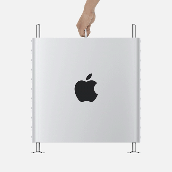 Most Expensive Mac Pro Costs $52,000 1 Mac Pro Steel Case Lifting Gif