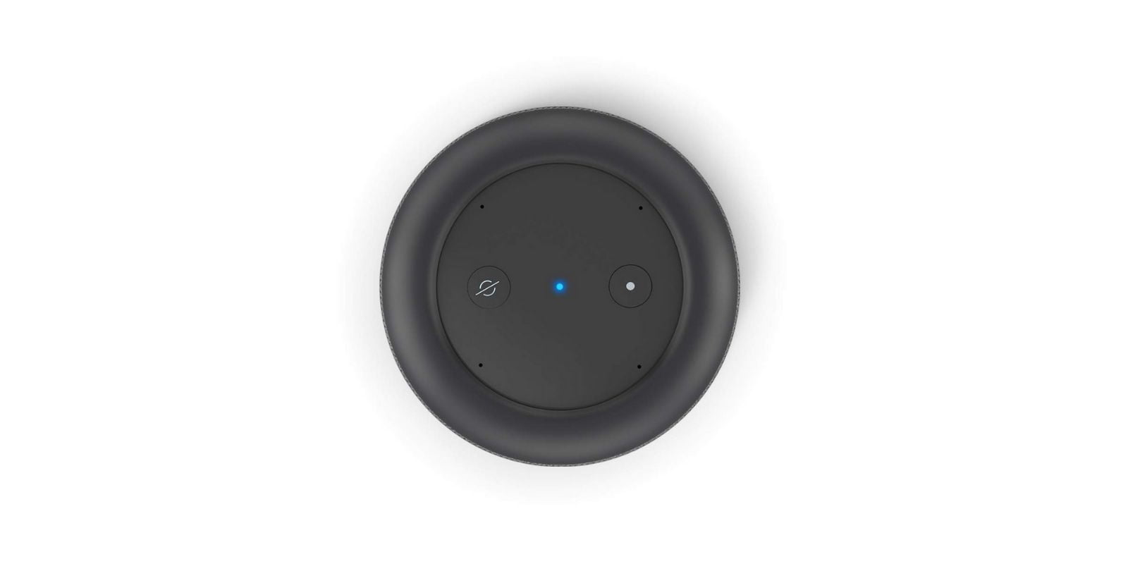 Amazon Launches Echo Input Portable Smart Speaker In India 2 Top View Echo Input Portable Smart Speaker Edition