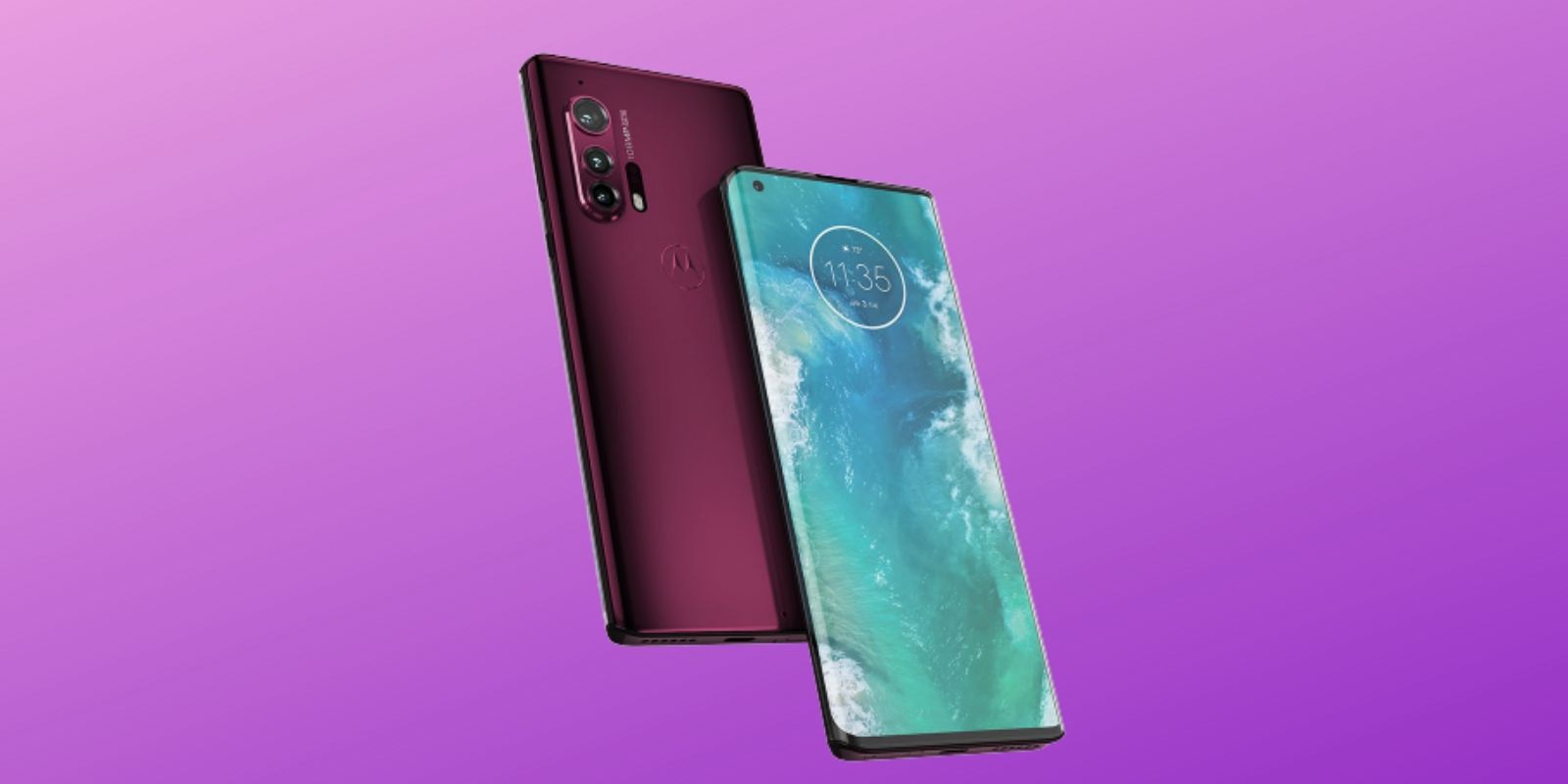 Motorola Edge+ Leaked renders