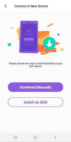 Famisafe Review: Keep An Eye On Kid’s Devices 5 Connect Device Page