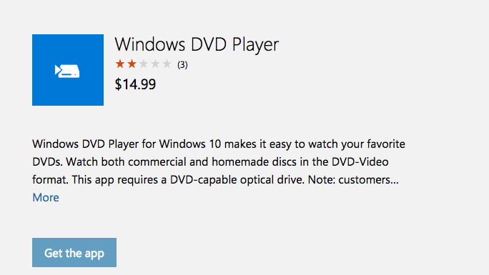 How To Play Dvd Movie On Windows 10 Without Windows Dvd Player 1 Windows Dvd Player Paid On Microsoft Store
