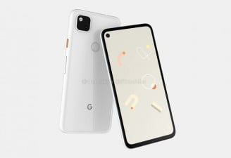 Google Pixel 4a renders
