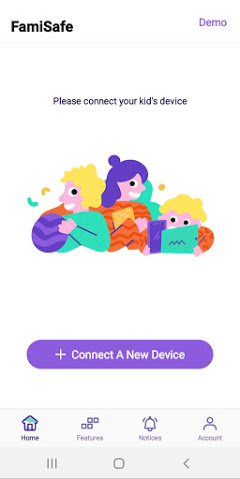Famisafe Review: Keep An Eye On Kid’s Devices 3 Famisafe Homepage