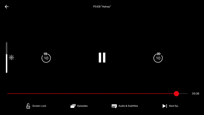 Netflix Now Lets You Lock Screen To Prevent Accidental Pauses 1 Netflix Screen Lock Button