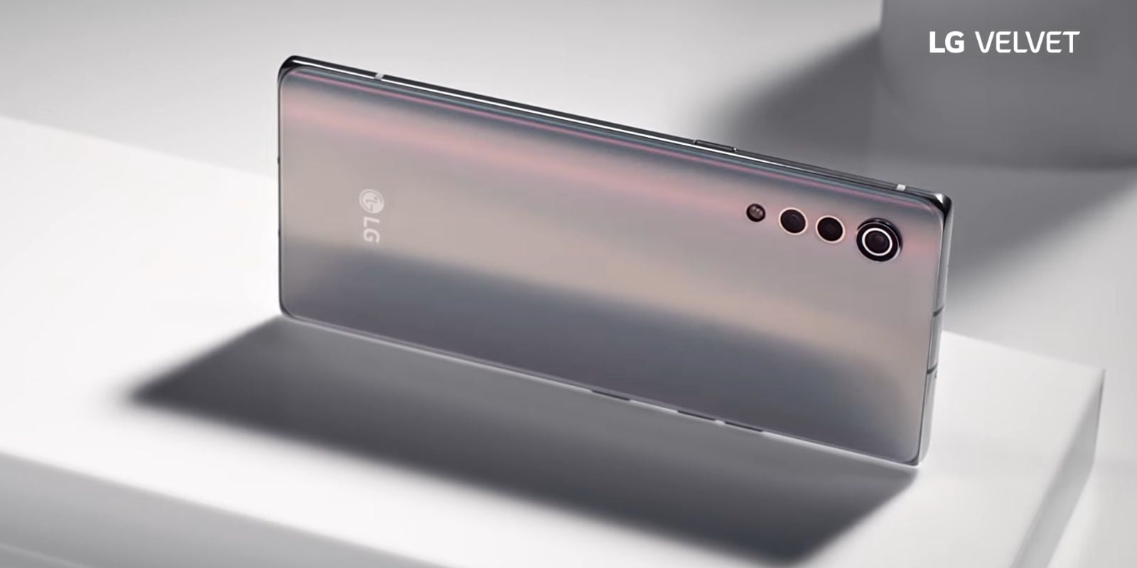 LG Velvet smartphone