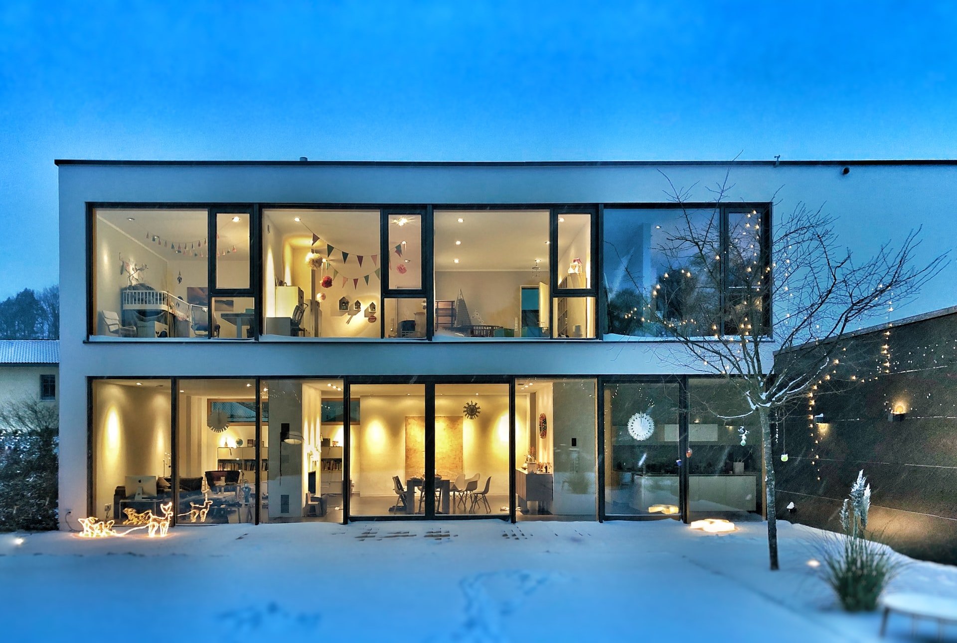 A photo of a home
