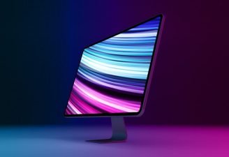 iMac 2020 mockup