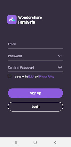 Famisafe Review: Keep An Eye On Kid’s Devices 1 Famisafe Signup Page