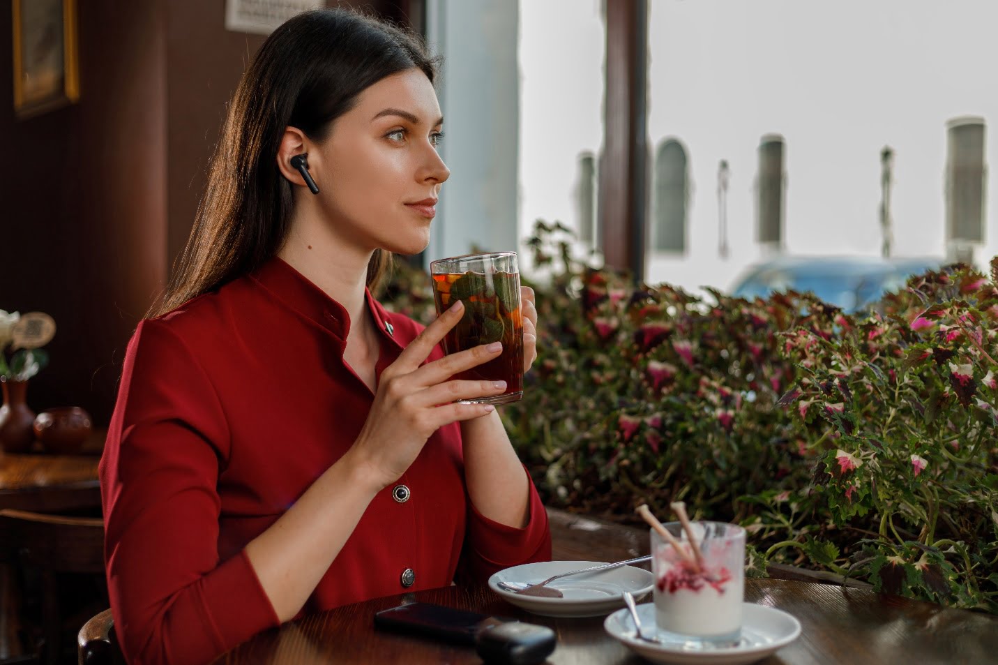 Will Xfyro’s New Ai-Powered Earbuds Make Airpods Pro Obsolete? 3 A Woman Wearing Earphones