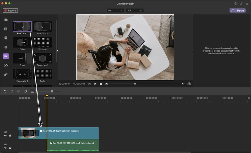 Add Transition Effects