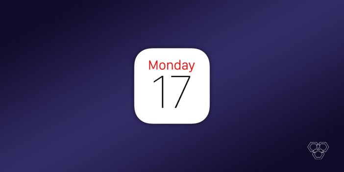 Apple Calendar Logo