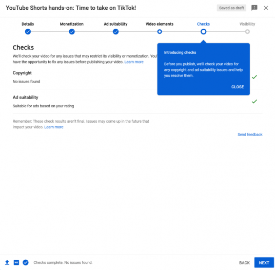 Youtube Begins Testing Copyright Check Tool For Videos 2 9To5Google Team Spotted The Check Feature In Its Youtube Channel Dashboard