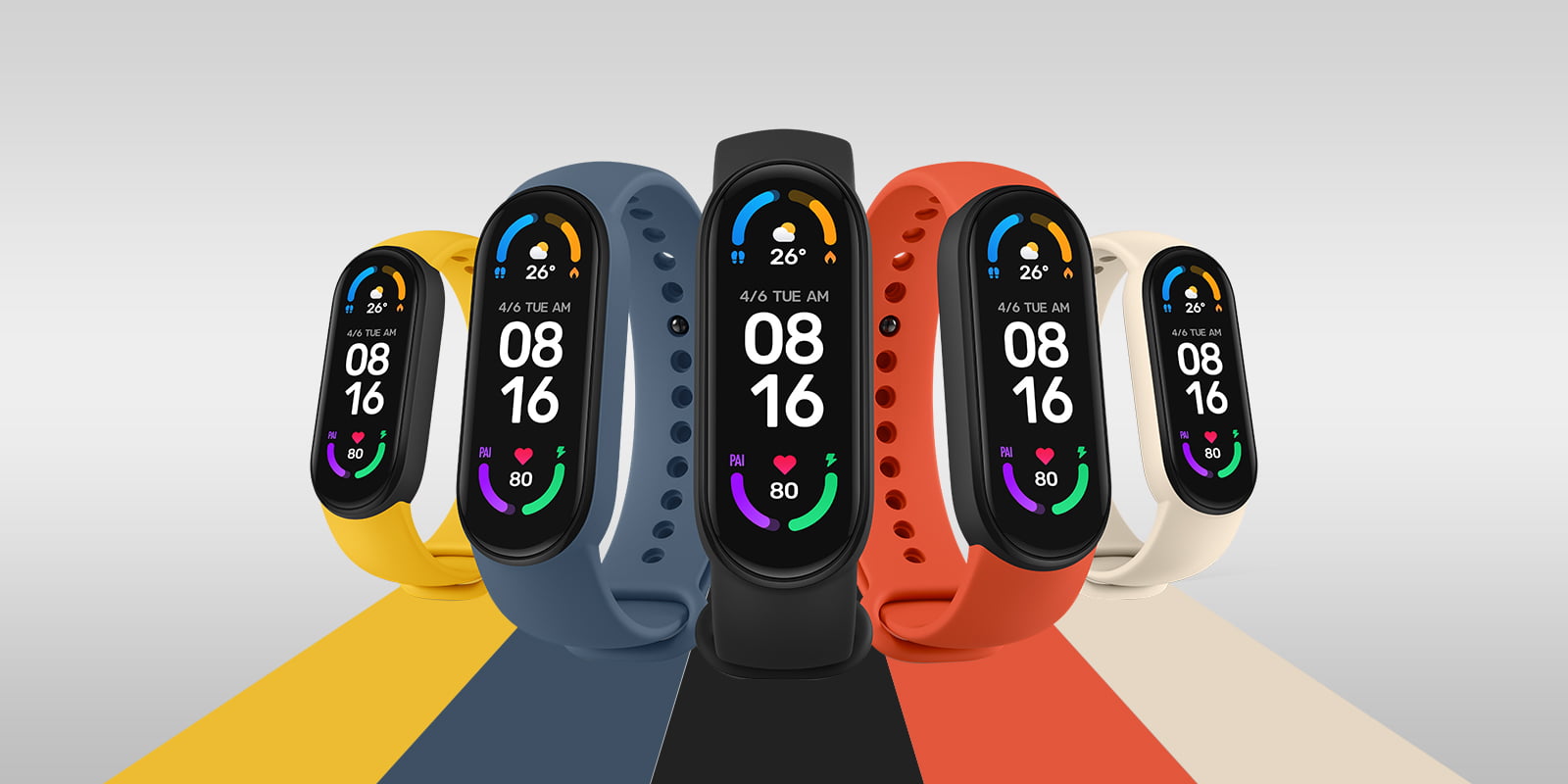 Mi Band 6 colors