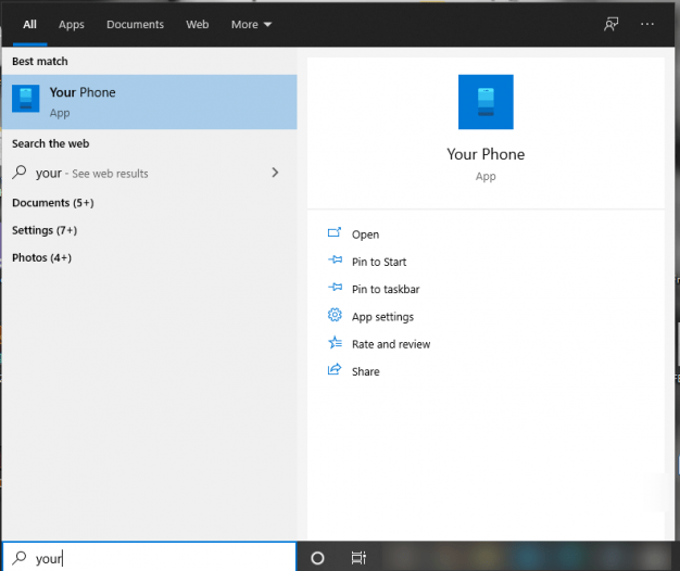Screenshot Of Your App In The Search Bar