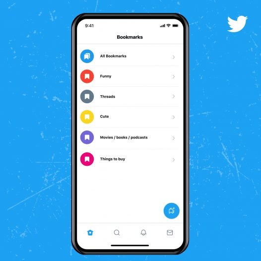 Screenshot Of Bookmark Feature In Twitter Blue Service