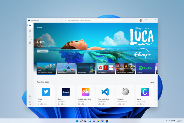 Microsoft Windows 11: New Design, Android Apps Support, And More 4 Microsoft Store In Windows 11