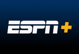A logo of ESPN Plus