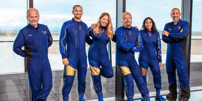 Virgin Galactic Launches Billionaire Richard Branson To Space In A Historic Space Flight With Crew 1 Virgin Galactic Team