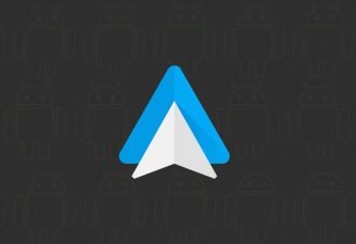 Screenshot of logo of Android Auto app